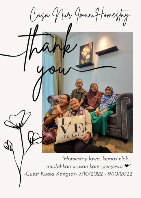 Homestay Casa Nur Iman @Adelia Каджанг Екстериор снимка
